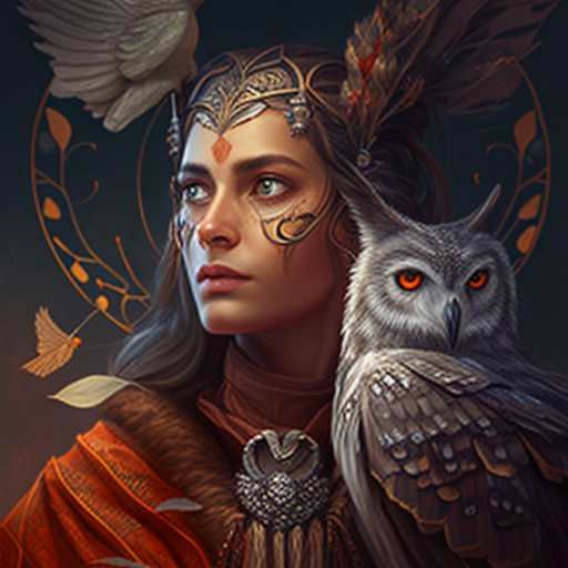 1 ann g a woman shaman and a big horned owl mysterious atmosph 6318ce35 d9d8 41ce ac81 61468023e.png