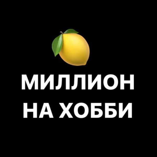 Telegram канал «Миллион на хобби с нуля» 🍋